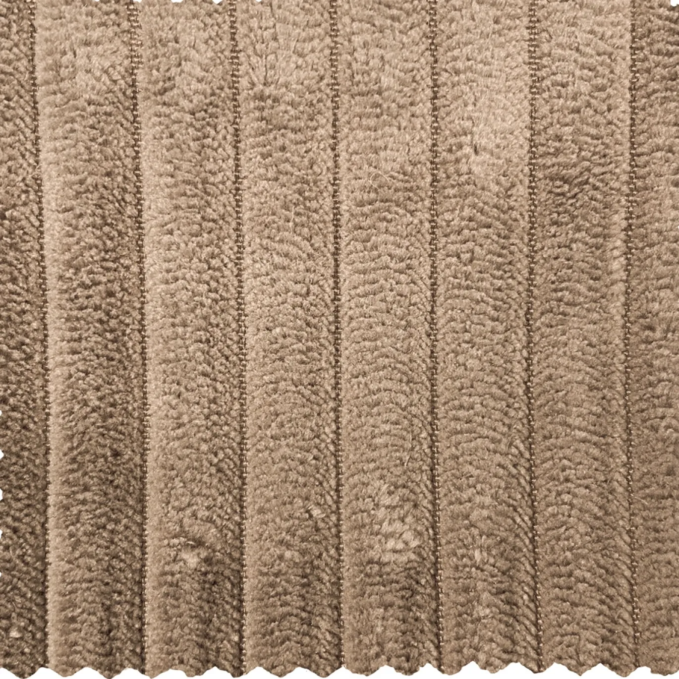 Woood 1-zits Element Novi Arm Links Ribstof Taupe