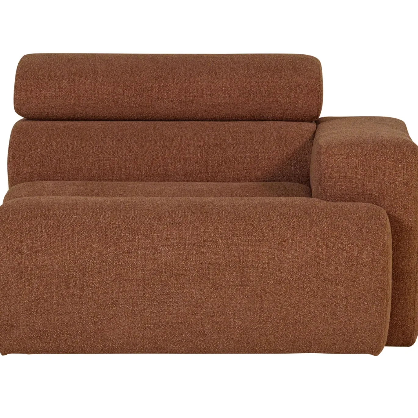 Woood 1-zits Element Novi Arm Rechts Bouclé Terra