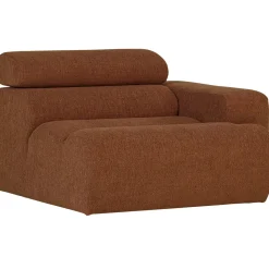 Woood 1-zits Element Novi Arm Rechts Bouclé Terra