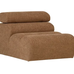 Woood 1-zits Element Novi Bouclé Karamelbruin