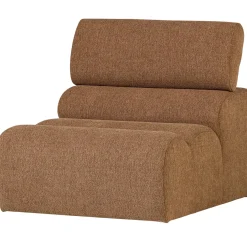 Woood 1-zits Element Novi Bouclé Karamelbruin
