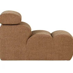 Woood 1-zits Element Novi Bouclé Karamelbruin