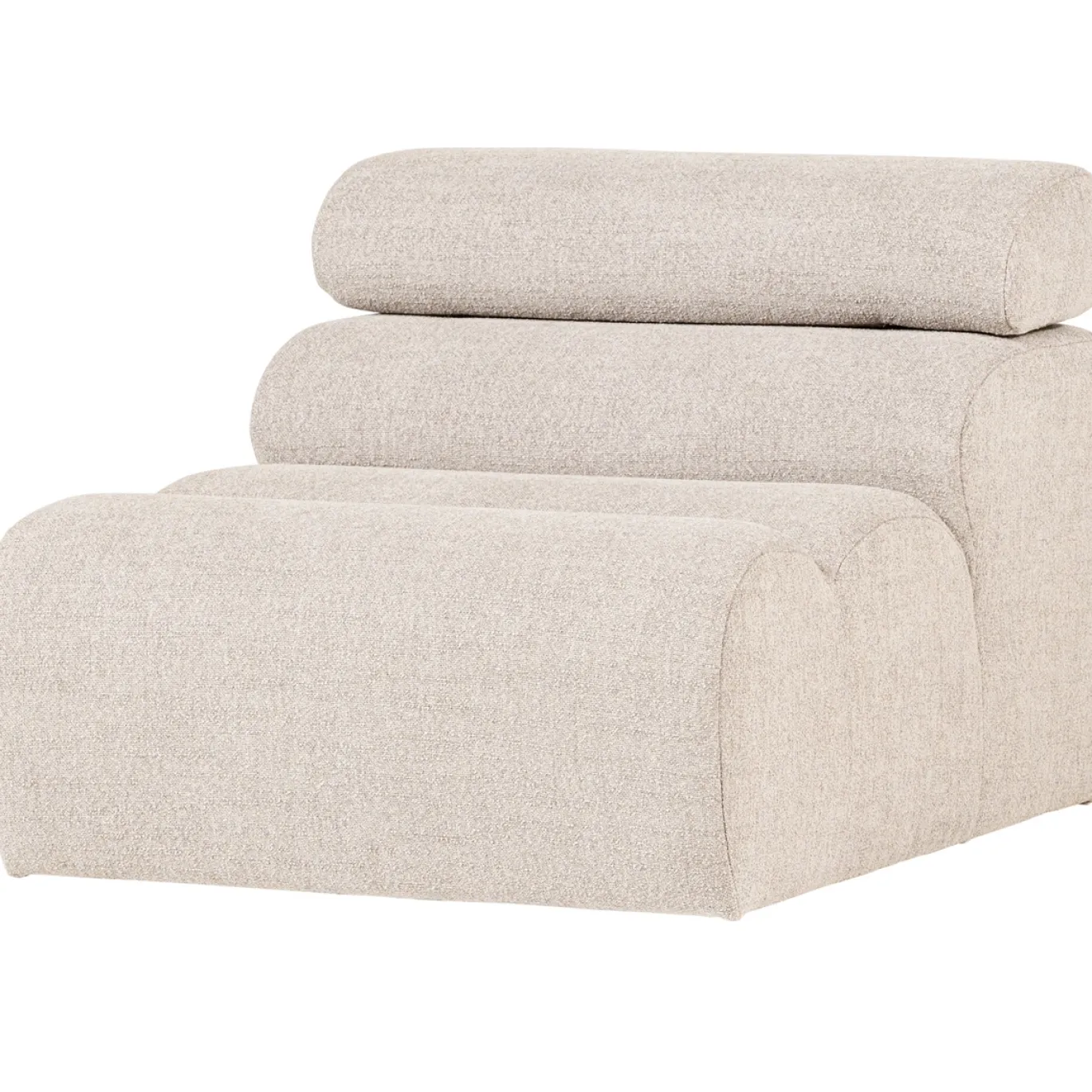 Woood 1-zits Element Novi Bouclé Naturel