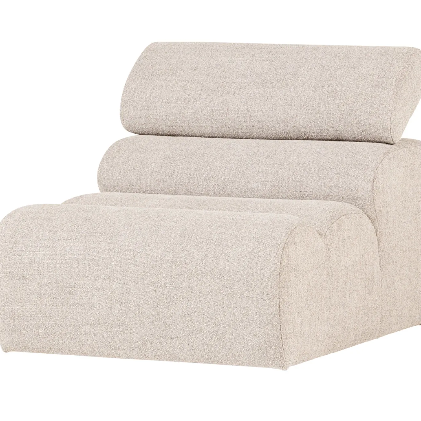 Woood 1-zits Element Novi Bouclé Naturel