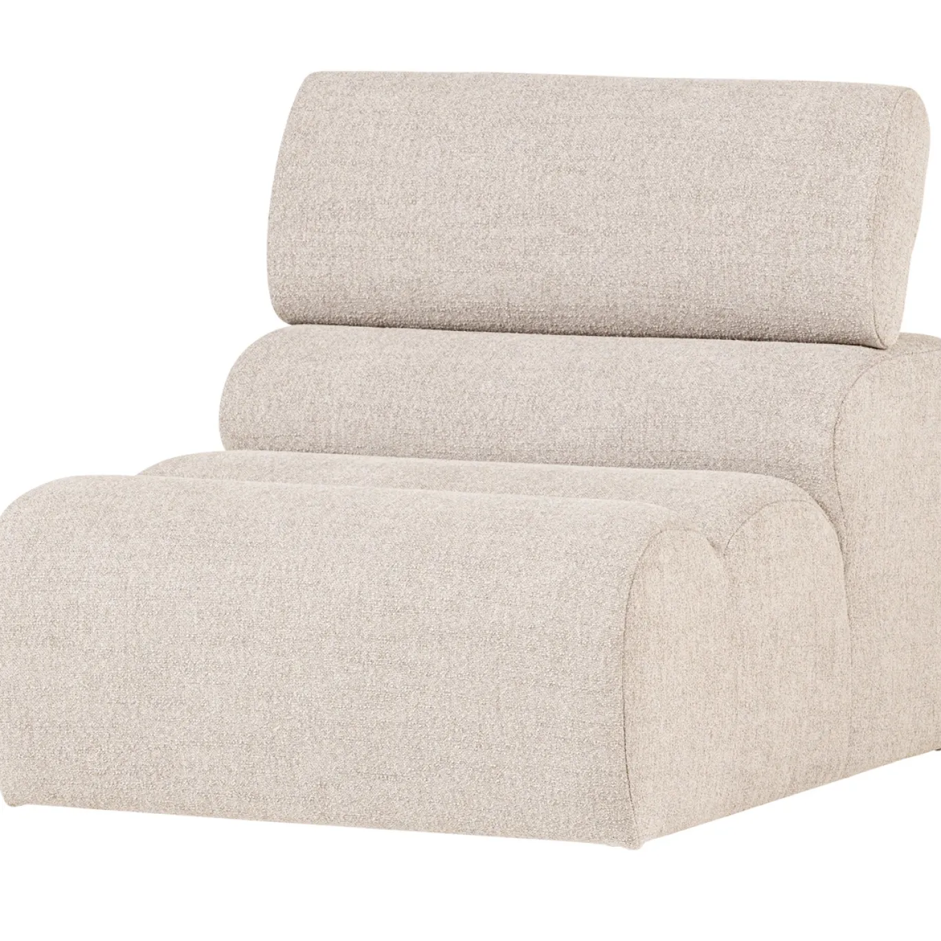 Woood 1-zits Element Novi Bouclé Naturel