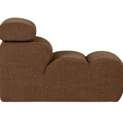 Woood 1-zits Element Novi Bouclé Mokkabruin
