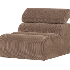 Woood 1-zits Element Novi Ribstof Taupe