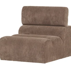 Woood 1-zits Element Novi Ribstof Taupe