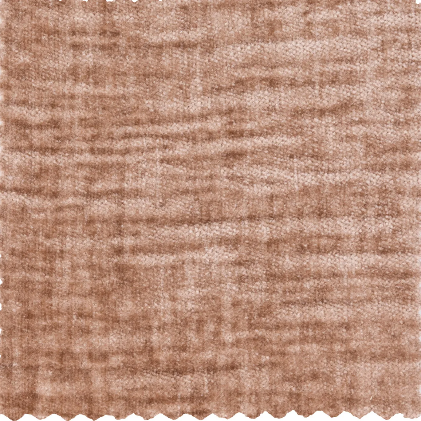 Woood 1-zits Element Statement Chenille Velvet Perzikroze
