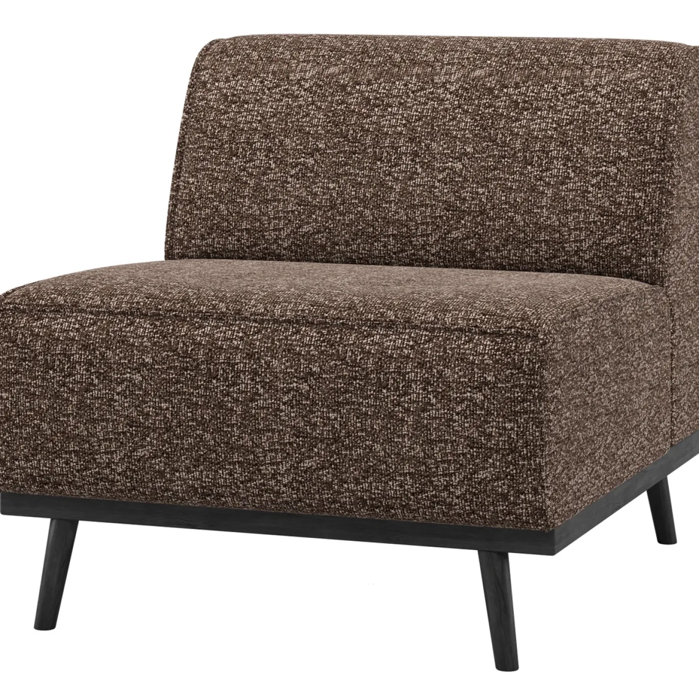 Woood 1-zits Element Statement Bruin Melange