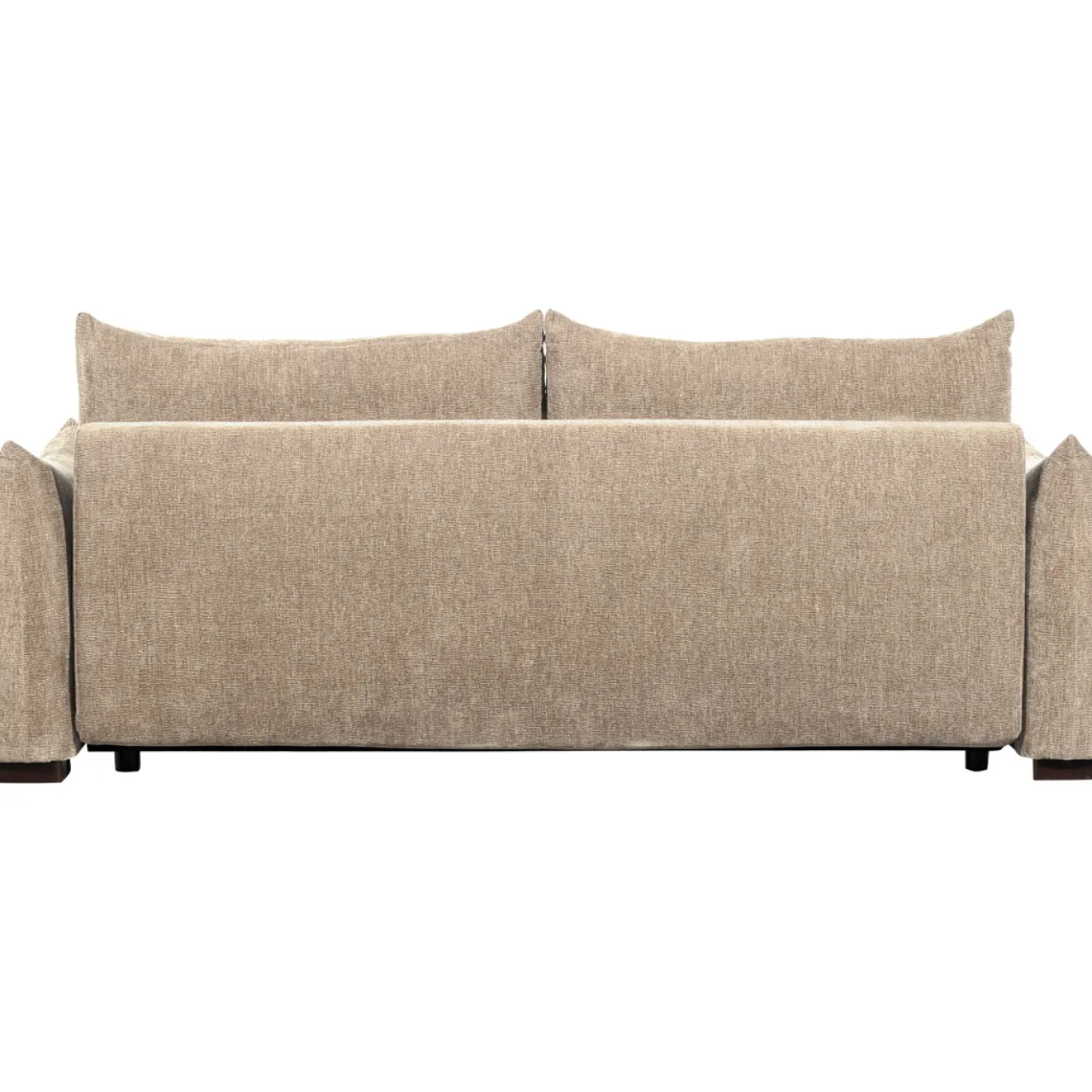 Woood 3-zits Slaapbank Jonne Chenille Naturel