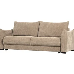 Woood 3-zits Slaapbank Jonne Chenille Naturel