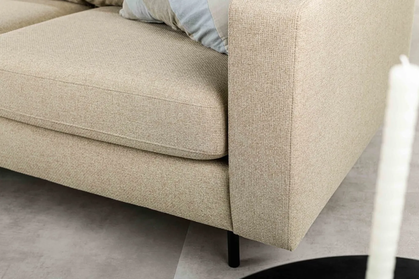 3-Zits Bank Hayne Dillon Beige - Giga Meubel