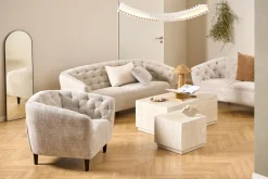 2-Zitsbank Nerio Juto Beige - Giga Living