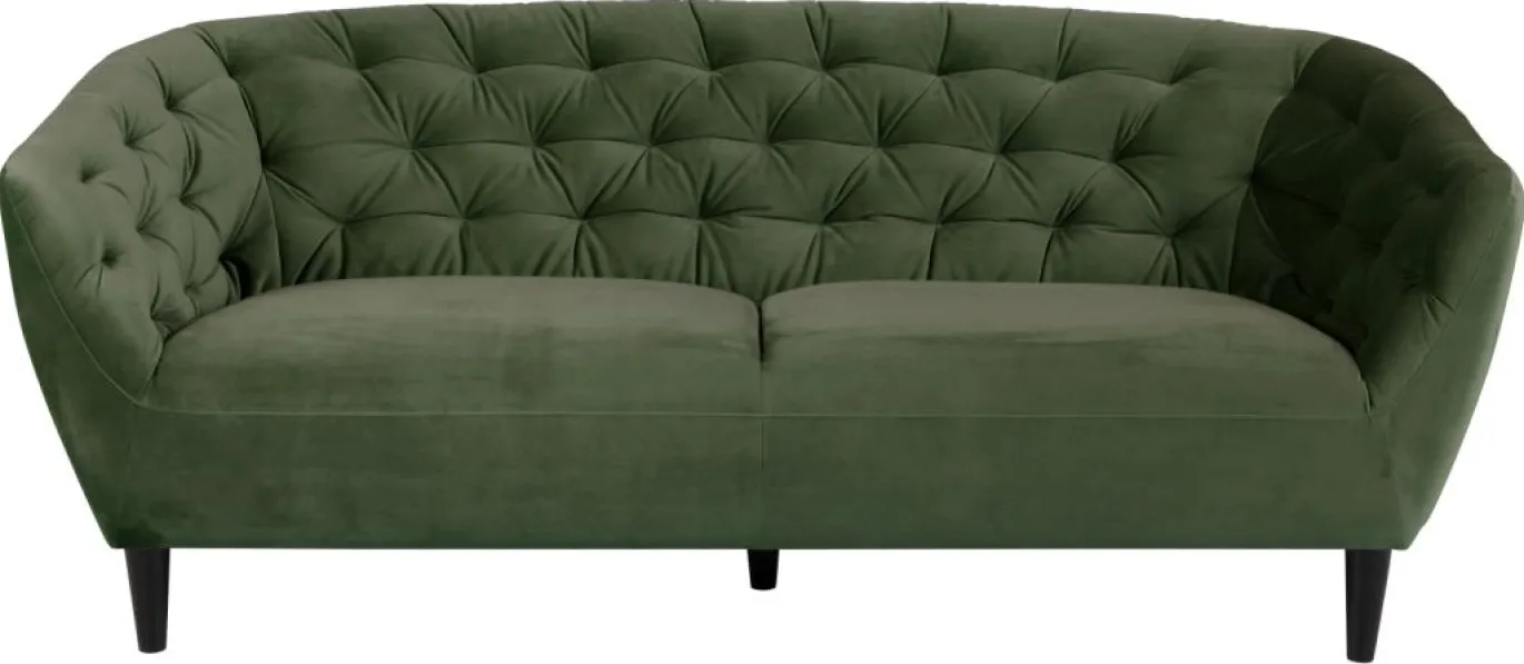 3-Zitsbank Nerio Vic Groen - Giga Living