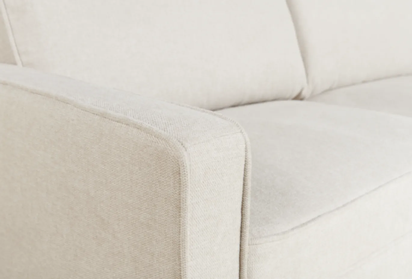 2-Zits Bank Noa Linnen Beige - Giga Meubel