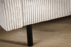 3-Zitsbank Roard Ribstof Beige - Giga Meubel