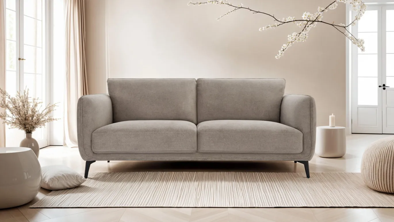 3-Zits Bank Selena Beige - Giga Meubel