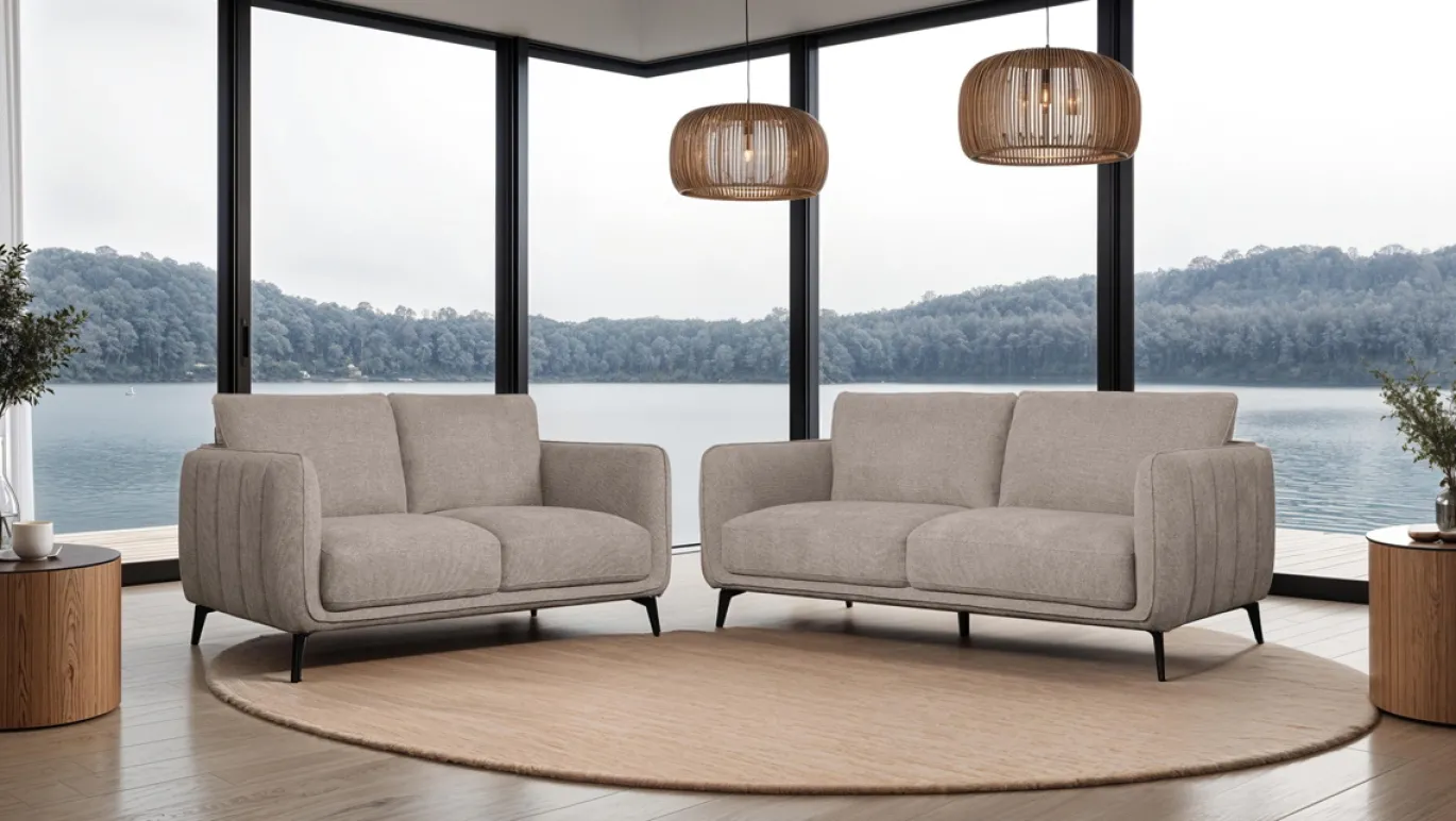 3-Zits Bank Selena Beige - Giga Meubel