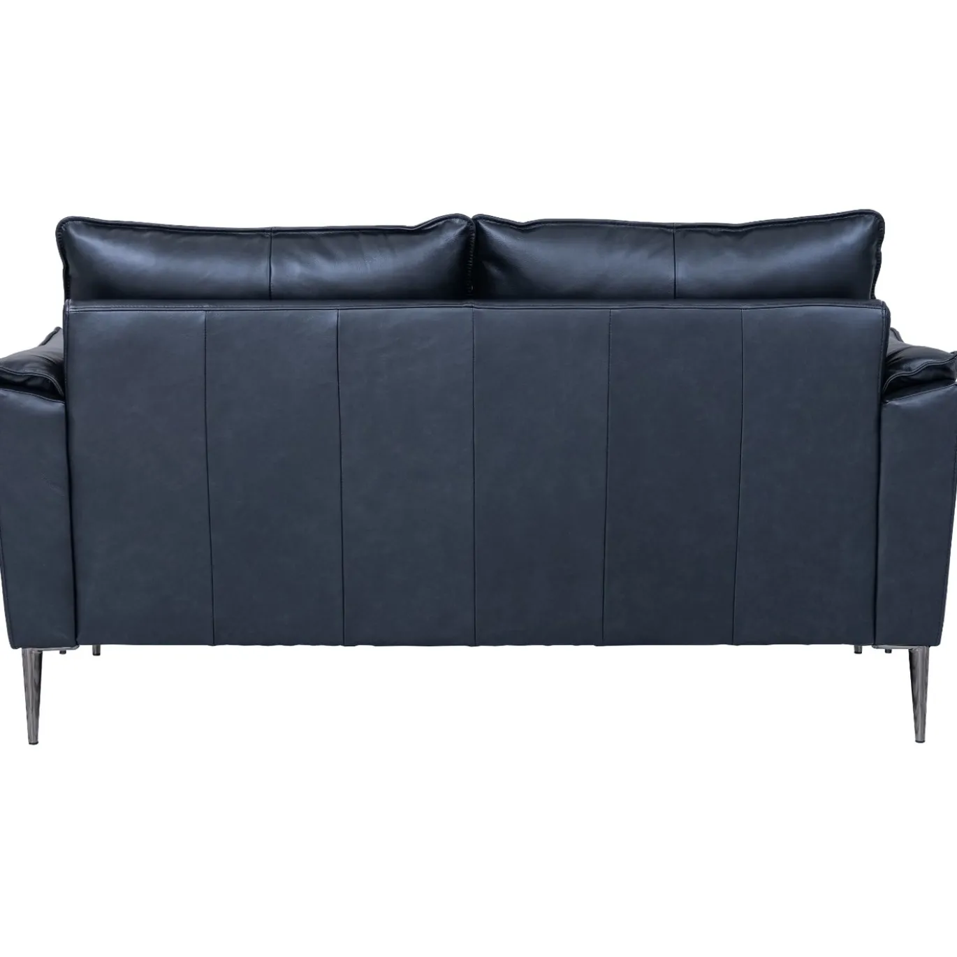 2-Zits Bank Soul Zwart Leer - Giga Meubel