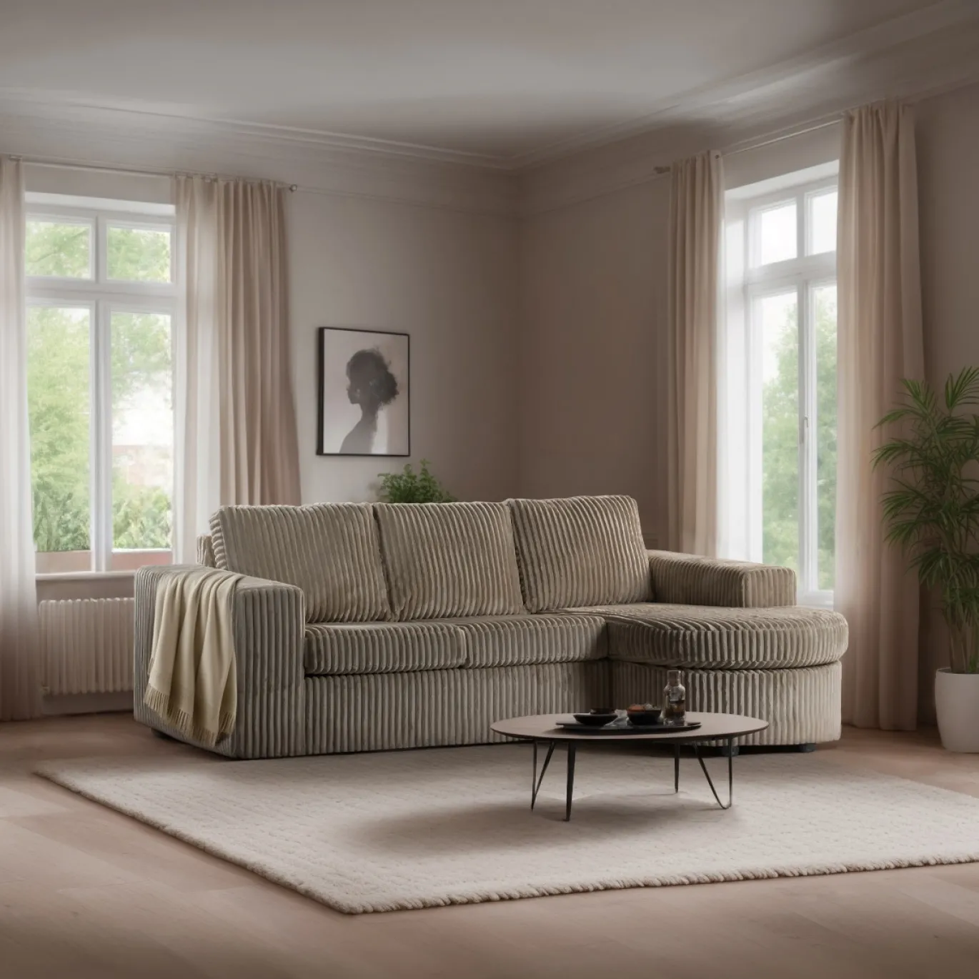 3-Zits Bank Tillia Beige - Giga Meubel