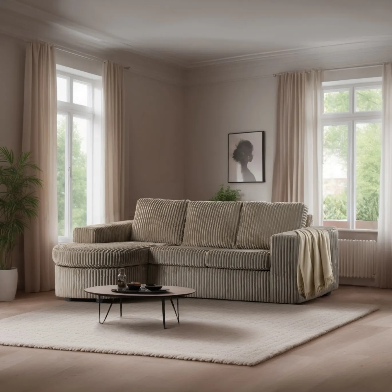 3-Zits Bank Tillia Beige - Giga Meubel