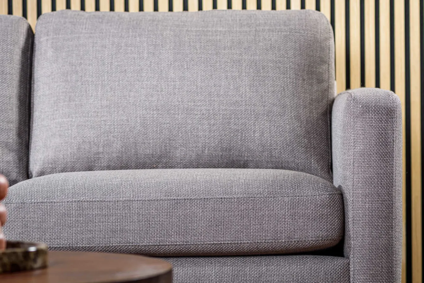 3-Zits Bank Woven Taupe - Giga Meubel