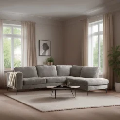 3-Zits Hoekbank Perfect Harmony Champagne Rechts - Giga Meubel