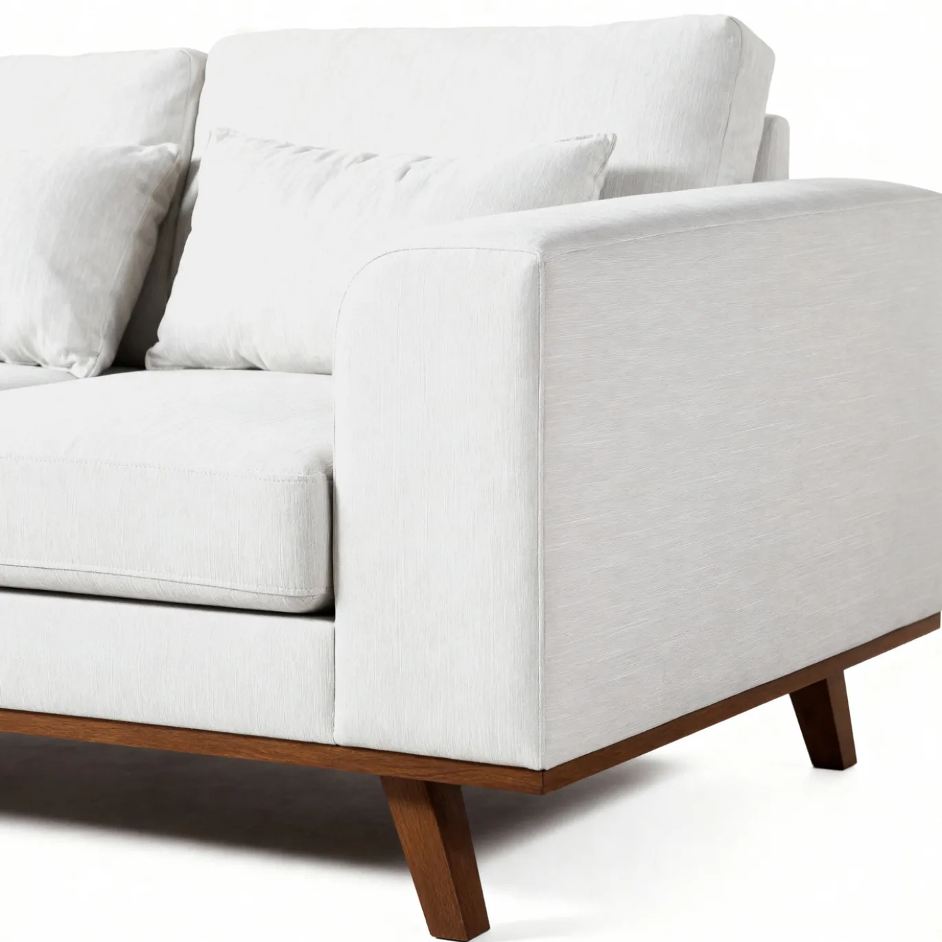 3-Zits Loungebank Grande Japandi Beige - Giga Meubel