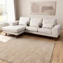 3-Zits Loungebank Grande Japandi Beige - Giga Meubel