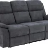 3-zits Relax Bank Rinda Donkergrijs 196,5cm - Giga Living