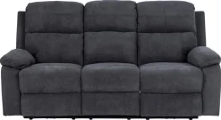 3-zits Relax Bank Rinda Donkergrijs 196,5cm - Giga Living