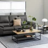 3-zits Relax Bank Ulven Grijs Barry 215cm - Giga Living