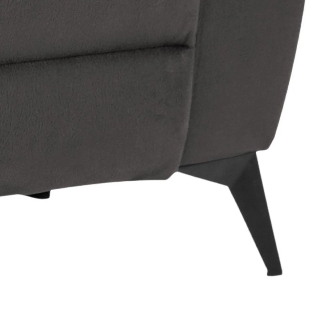 3-zits Relax Bank Ulven Grijs Barry 215cm - Giga Living