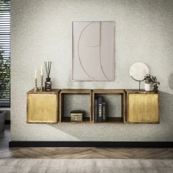 Zwevend Dressoir Brass 170cm - Giga Meubel