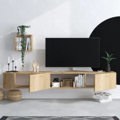 Zwevend Tv-meubel Avior Naturel 180cm