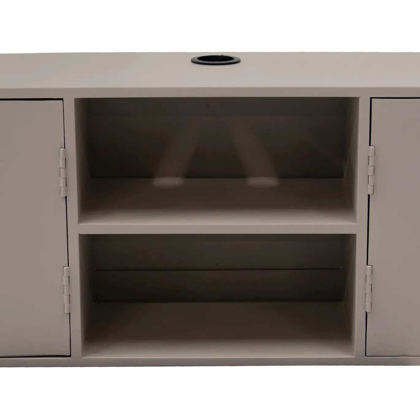 Zwevend Tv-meubel Loiza Taupe 200cm 4-deurs - Giga Meubel