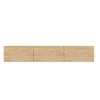 Zwevend Tv-meubel West Naturel 150cm