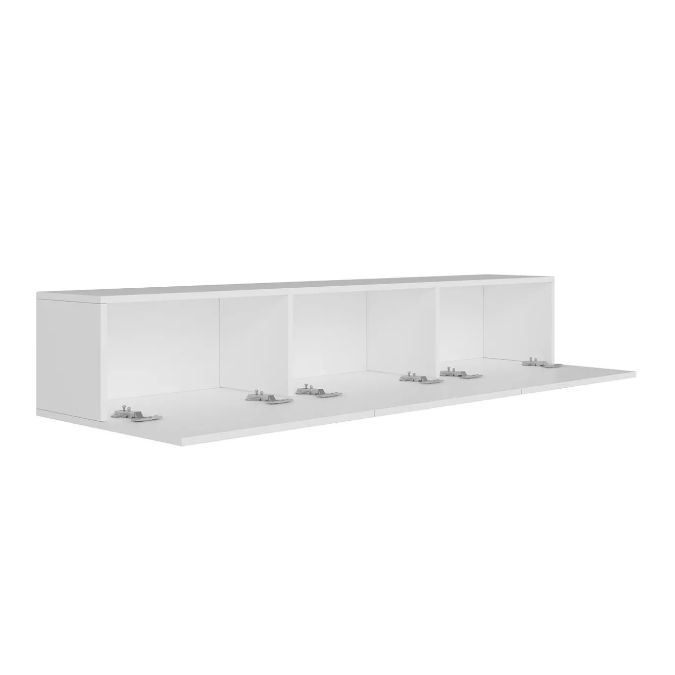 Zwevend Tv-meubel West Wit 150cm