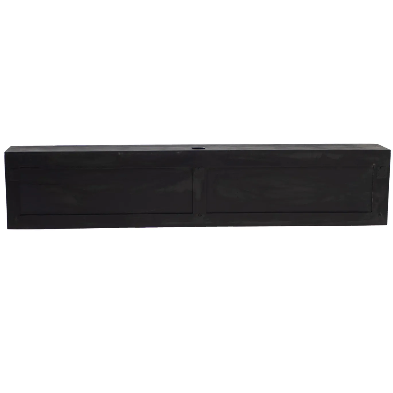 Zwevend Tv-meubel Zen Zwart 200cm 4-deurs - Giga Meubel