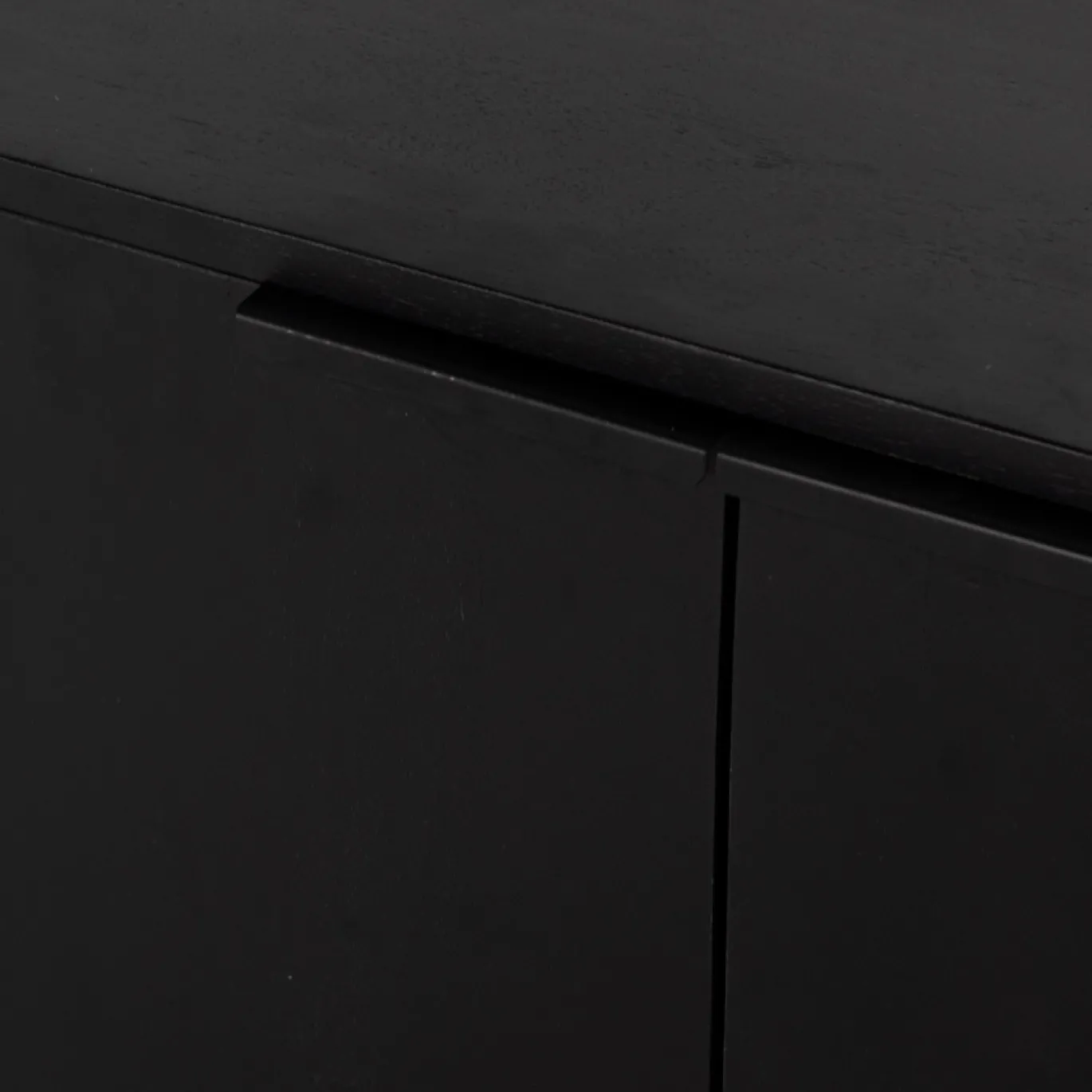 Zwevend Tv-meubel Zen Zwart 160cm - Giga Meubel